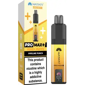 Hayati Pro Max Plus 6000 Prefilled Pod Kit - 10mg | Pipeline Punch